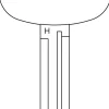 Ilco TOY44H-PT Toyota H Transponder Key