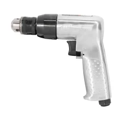 Ingersoll Rand Air Drill 3/8" Chuck Reversible 2000 RPM (7802RA)