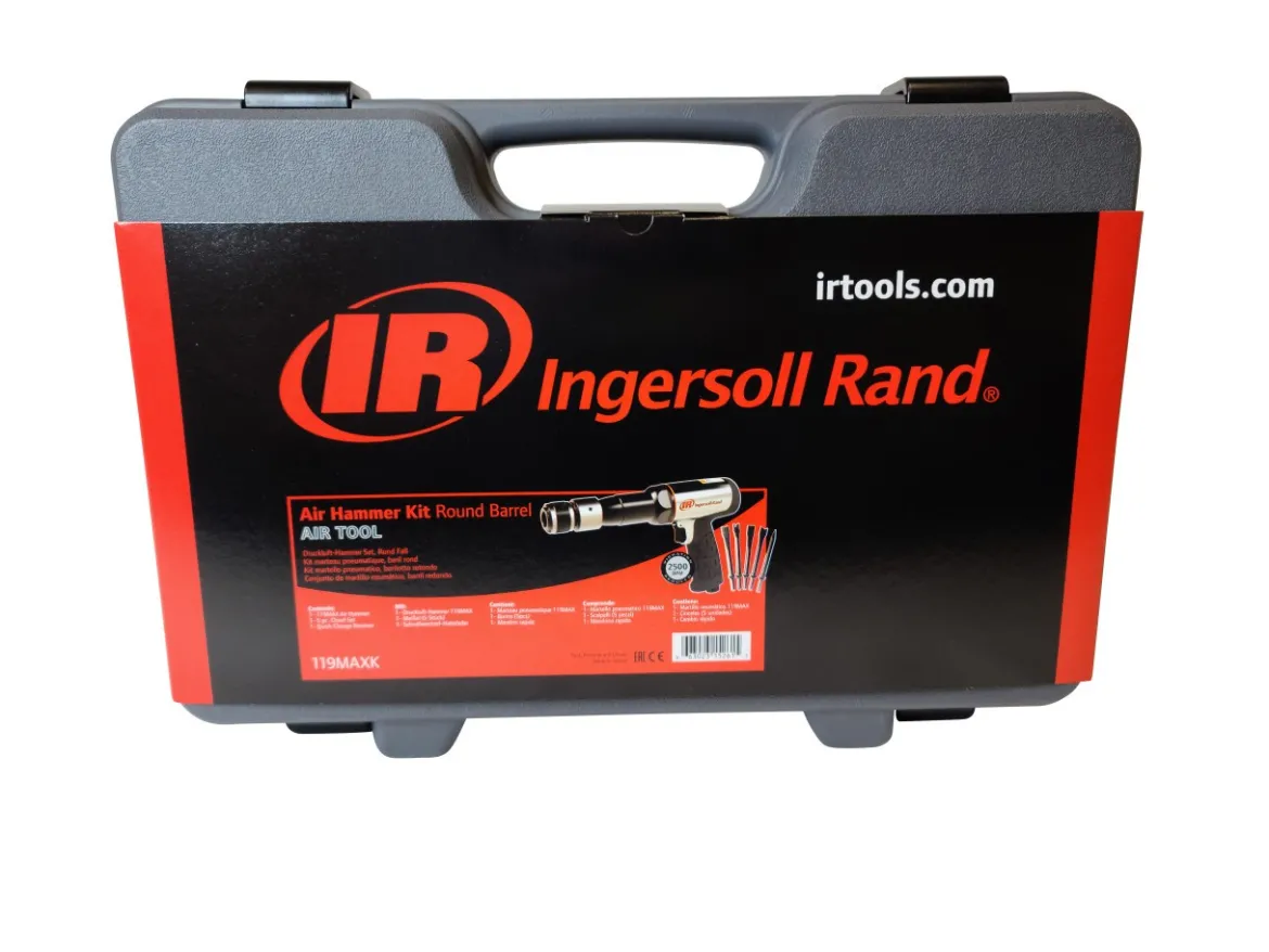 Ingersoll Rand Long Barrel Air Hammer Kit, Low Vibration (119MAXK)