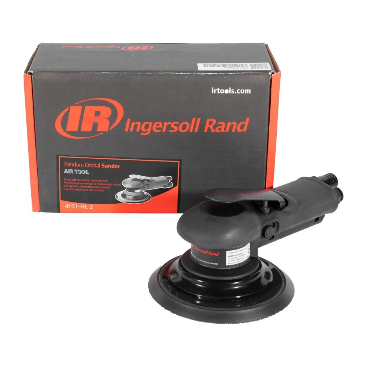 Ingersoll Rand Orbital Air Sander Vacuum-Ready with 6" Sanding Pad (4151-HL-2)