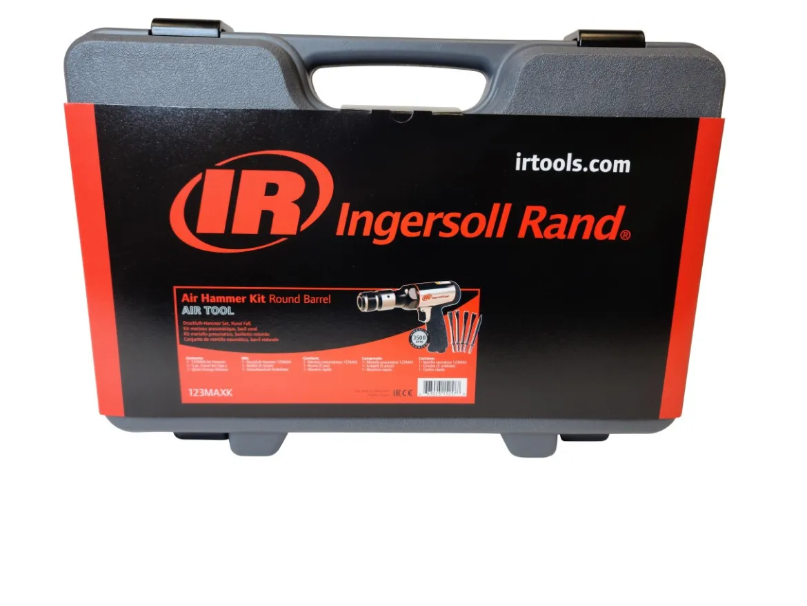 Ingersoll Rand Short Barrel Air Hammer Kit, Low Vibration (123MAXK)