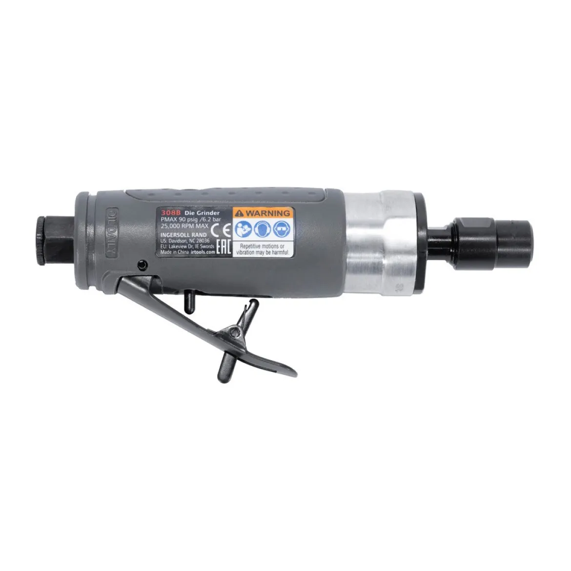 Ingersoll Rand Straight Die Grinder 0.3 HP 25000 RPM 7 CFM (308B)