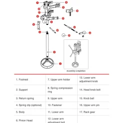 Jack Tech SK-3000 Strut Spring Compressor (SK-3000)