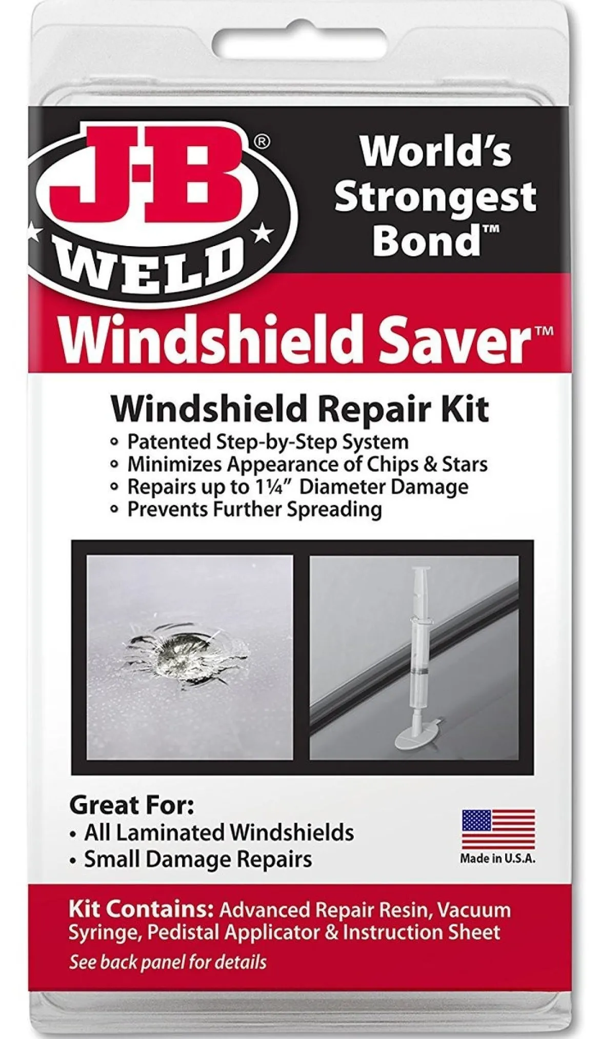 JB Weld 2100 Windshield Saver Repair Kit