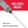 JB Weld Tan, Bumper Repair, Syringe W/Static Mixer (50134)