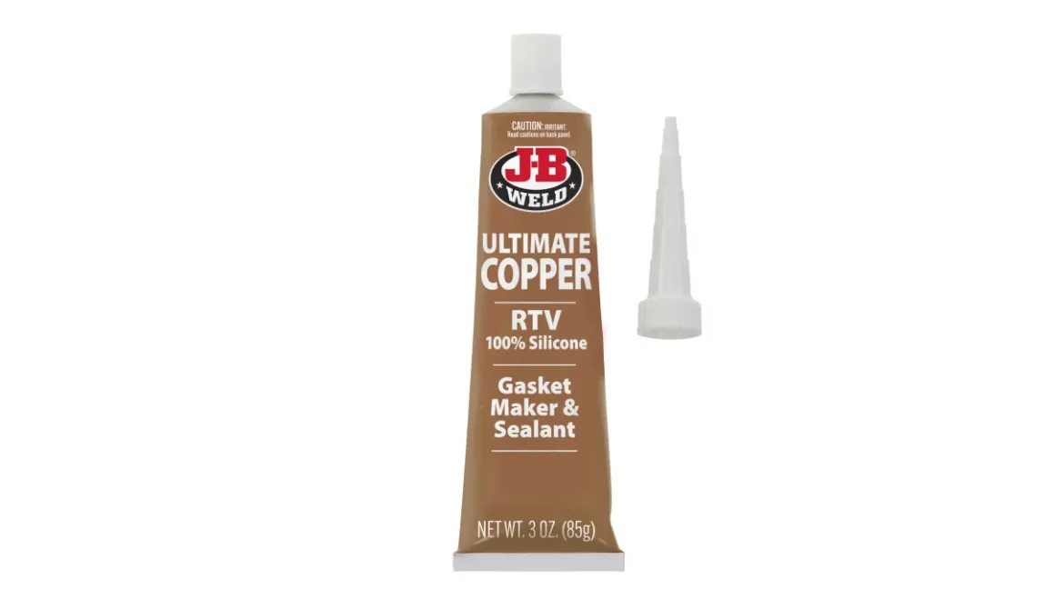 JB Weld Ultimate Copper High Temperature Rtv Silicone Gasket Maker And Sealant - 3 Oz. - Copper (32325)