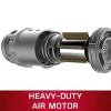 Jet JAT-100 Model 12000 RPM 3/8-Inch Butterfly Impact Wrench (505100)