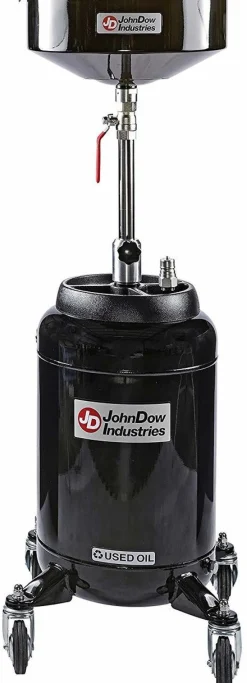 John Dow 16 Gallon Portable Oil Drain with Steel Tank (JDI-16DC-E)