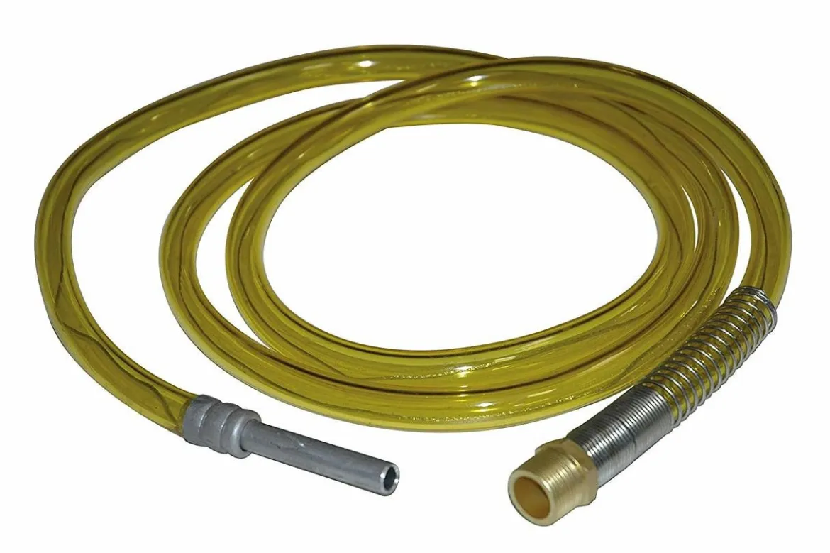 John Dow 8-Foot Replacement Hose with Nickel Plated Fittings (80-593-NI)