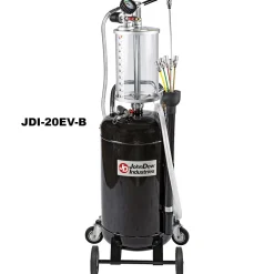 John Dow 20-Gallon Fluid Evacuator with Transparent Bowl (JDI-20EV-B)