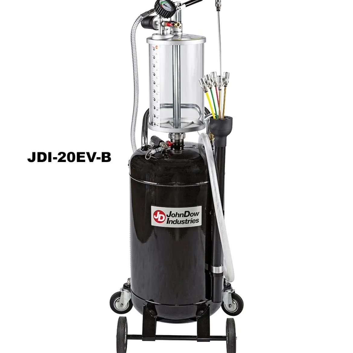 John Dow 20-Gallon Fluid Evacuator with Transparent Bowl (JDI-20EV-B)