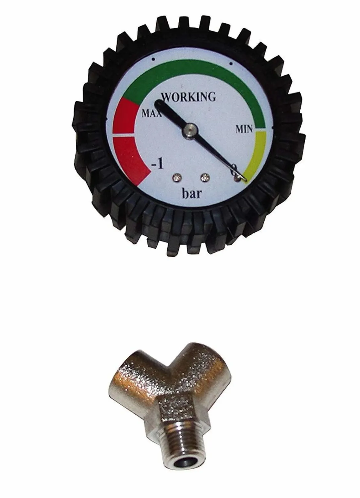 John Dow Industries Replacement Vacuum Gauge for Fluid Evacuators (6EV-1)