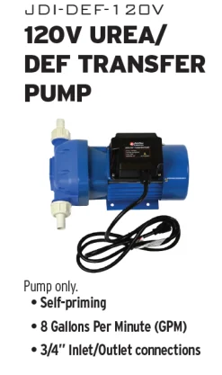 John Dow JDI-DEF-120V AC 120V DEF Pump Only