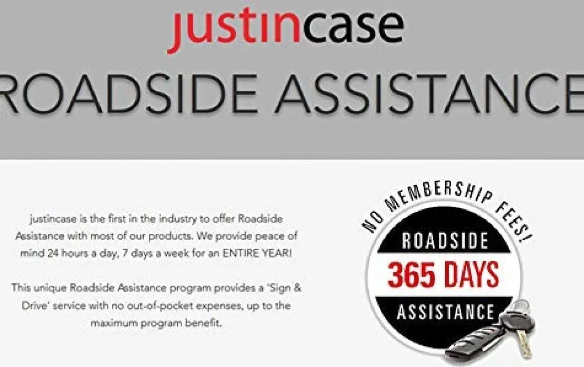 Justin Case JCBC2004 20' 4-Guage Booster Cable with 365-Day Roadside Assistance