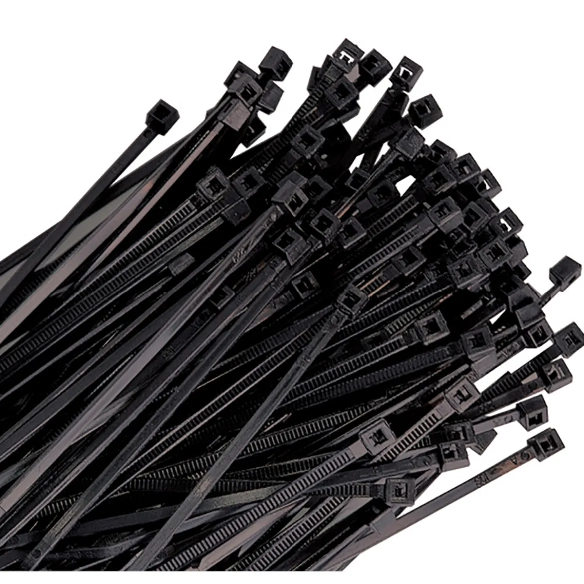 K Tool Black 24" Cable Zip Ties, 50-Pack (AR-24-175-0-L)