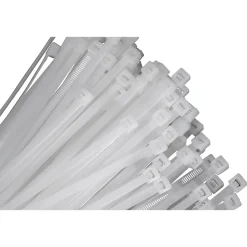 K Tool Cable Zip Tie 18" 50-Pack Natural Nylon (AR-18-120-9-L)