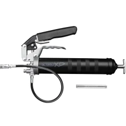 K Tool 2-in-1 Grease Gun with Hose & Steel Extension (G77RF-18-N)