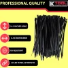 K Tool Nylon Wire Tie Black 14" 50 lb Tensile 100-Pack (78140)