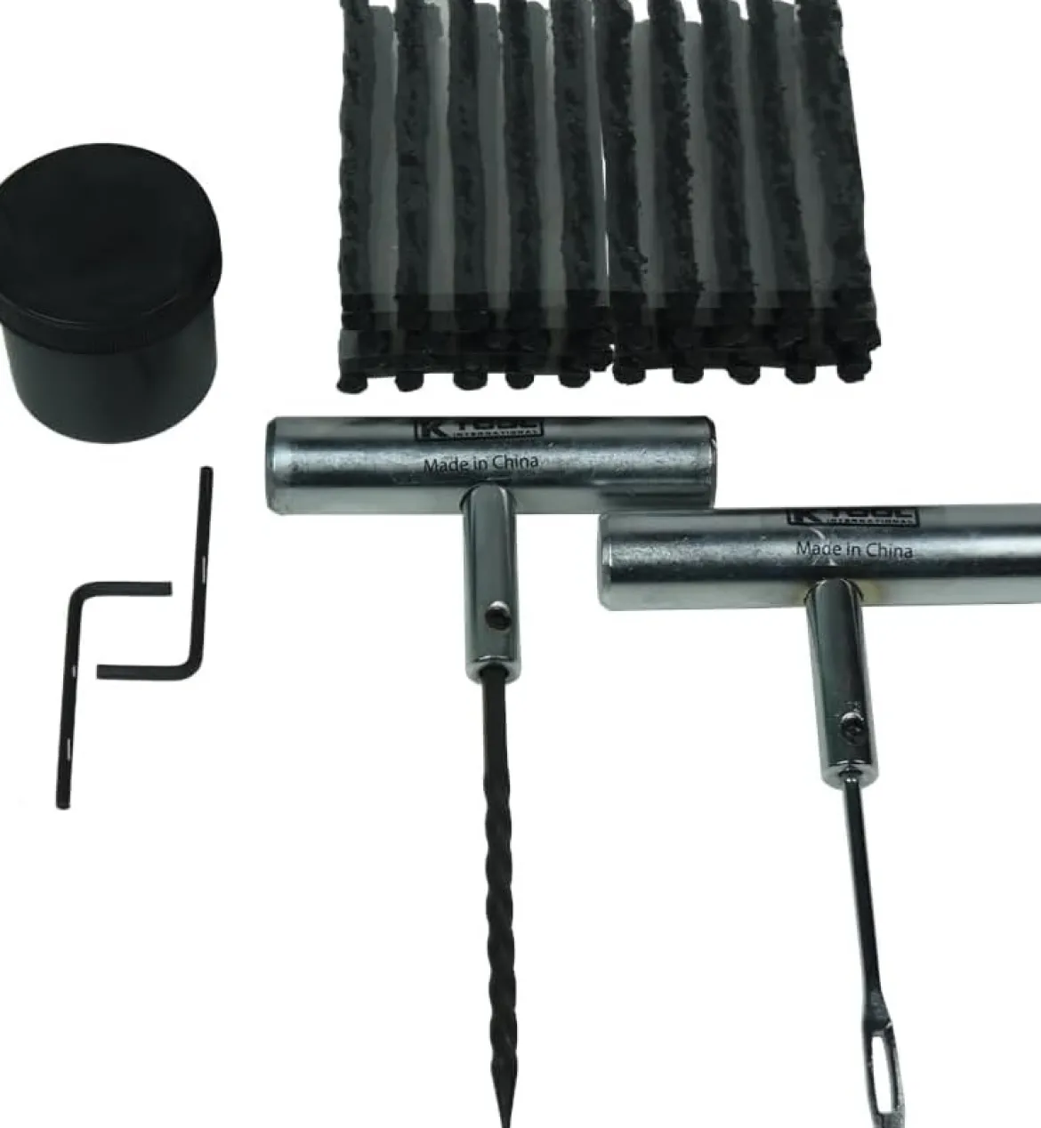 K Tool Tire Repair Kit with T-Handles and 50 Strips (71930)