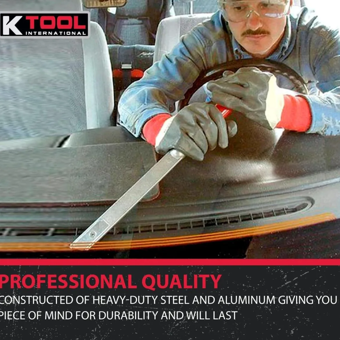 K Tool Windshield Urethane Razor Blade Scraper Knife (70545)
