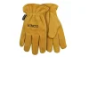 Kinco Lined Large Premium Suede Cowhide Driver Gloves (50RL-L)
