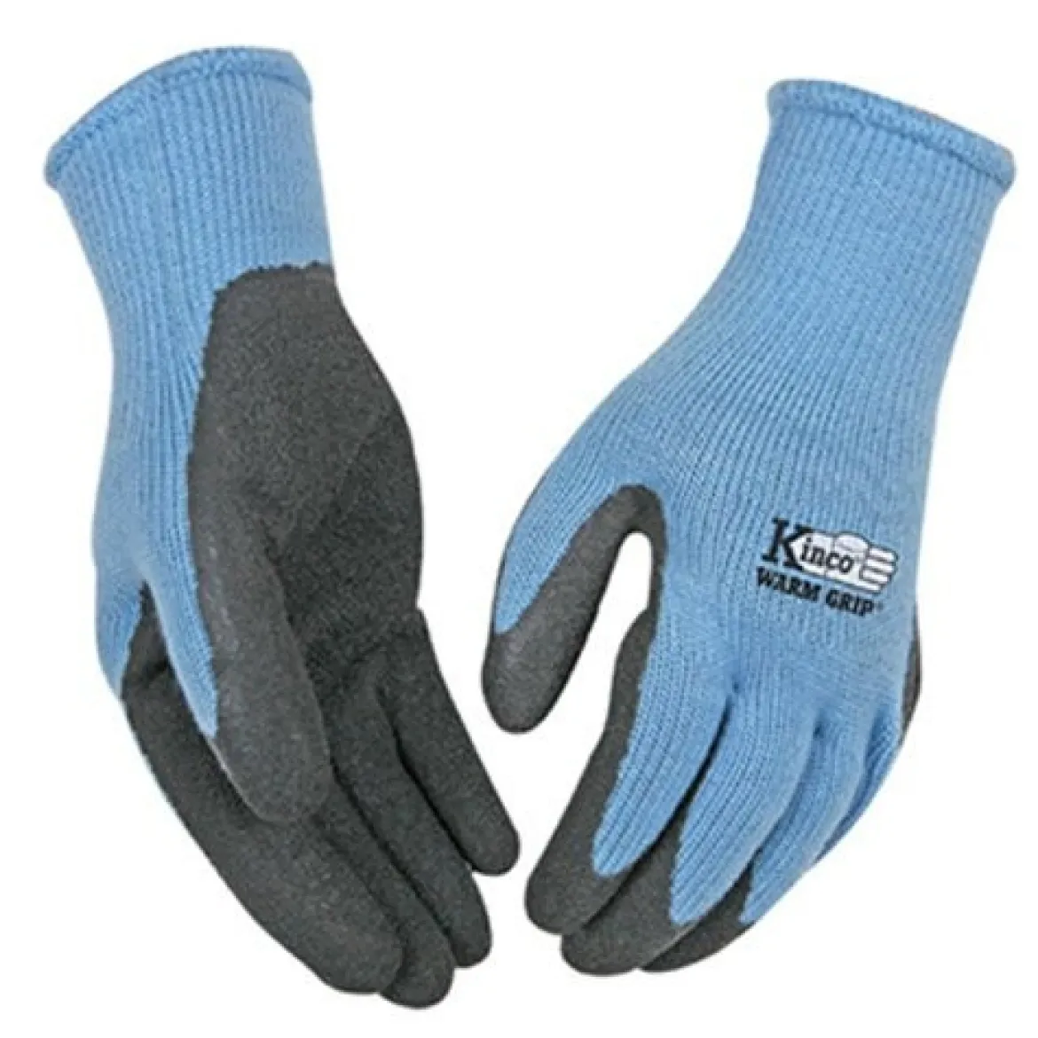 Kinco Womens Med Warm Grip Knit Shell & Sandy Nitrile Gloves (1790W-M)