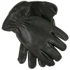 Kinco XL Lined Black Premium Grain Deerskin Driver Gloves (90HKN-XL)