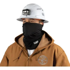 Klein 60466 Neck and Face Warming Half-Band, Black