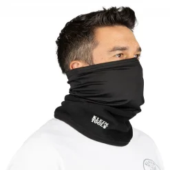 Klein 60466 Neck and Face Warming Half-Band, Black