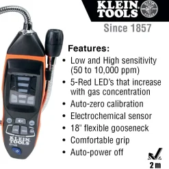 Klein ET120 Combustible Gas Leak Detector