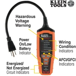 Klein RT310 AFCI /GFCI Outlet Tester