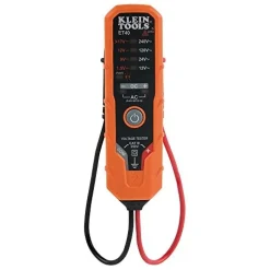 Klein Tools ET40 Voltage Tester, AC Voltage, DC Voltage, and DC Polarity