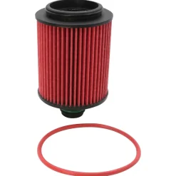 K&N Filters 1018 Fiat Doblo Oil Filter - Viton Rubber Gasket - Red (KNNHP-7050)