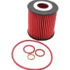 K&N Filters BMW X1 18i Oil Filter - Viton Rubber Gasket - Red (KNNHP-7054)