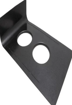K&N Filters Carbon Fiber Hood Scoop Pan - 5.5in - Braswell (KNN100-8520)