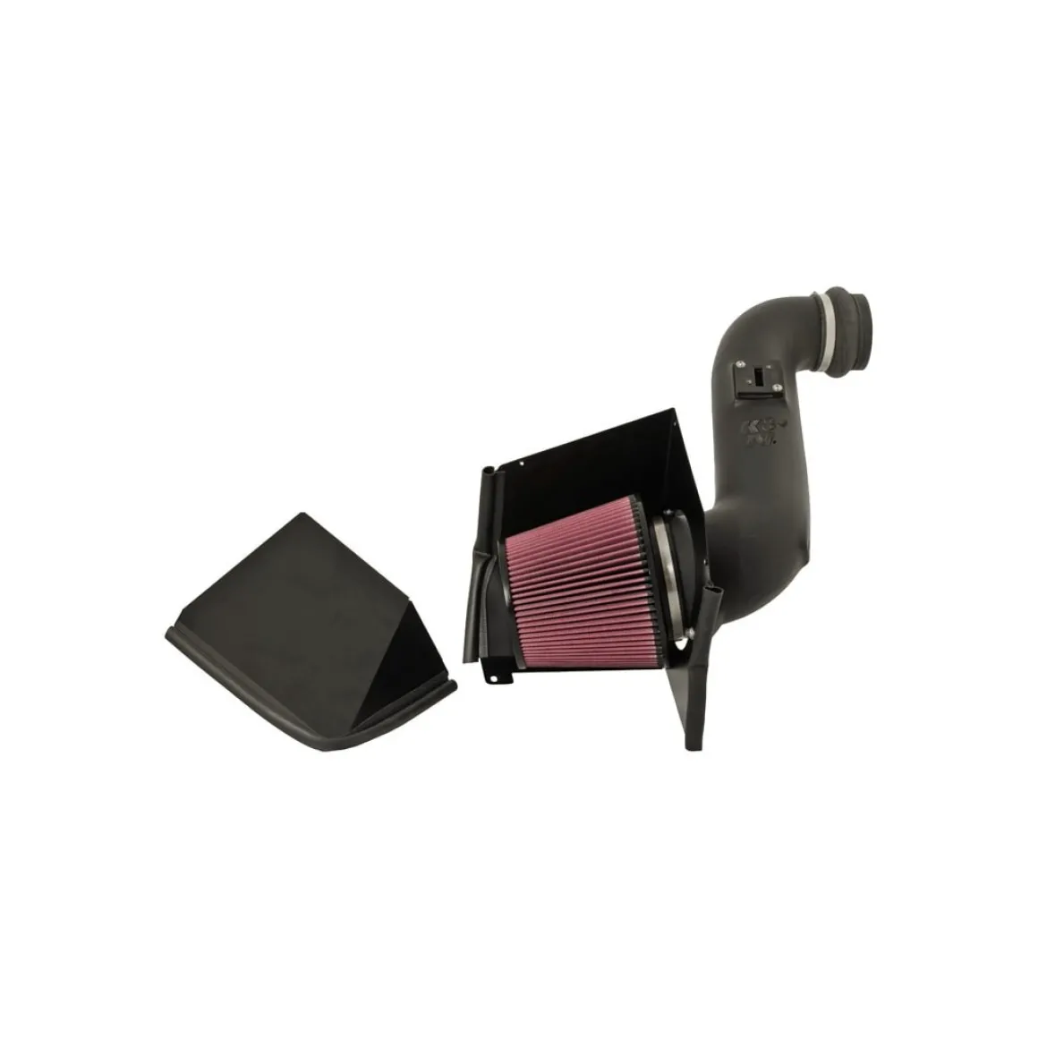 K&N Filters FIPK Air Intake Kit for Silverado/Sierra HD 6.6L V8 (KNN57-3066)