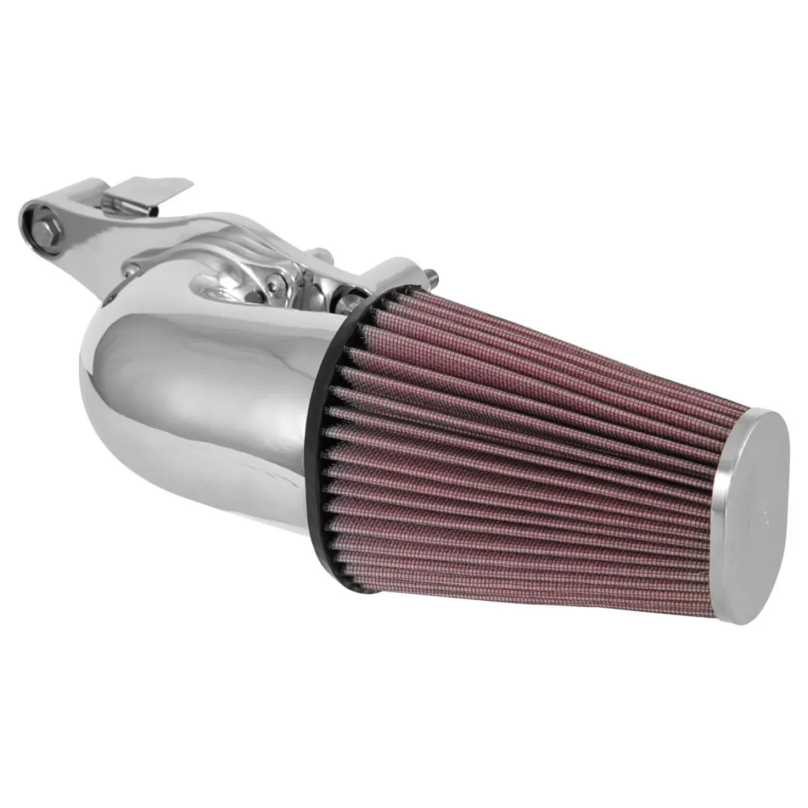 K&N Filters FIPK Air Intake for Harley-Davidson Touring Models - Chrome (KNN57-1138C)
