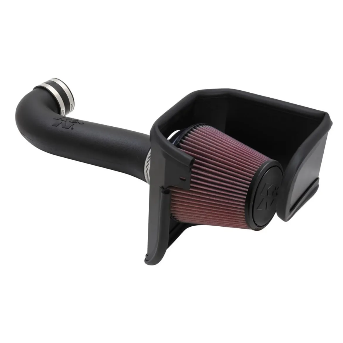 K&N Filters FIPK Performance Air Intake kit for Dodge Challenger/Magnum 5.7L V8 / Dodge Charger/Chrysler 300C 5.7L/6.1L V8 (KNN57-1542)
