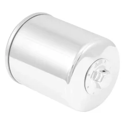 K&N Filters Harley Twin Cam & M8 Oil Filter - Chrome (KNNKN-171C)