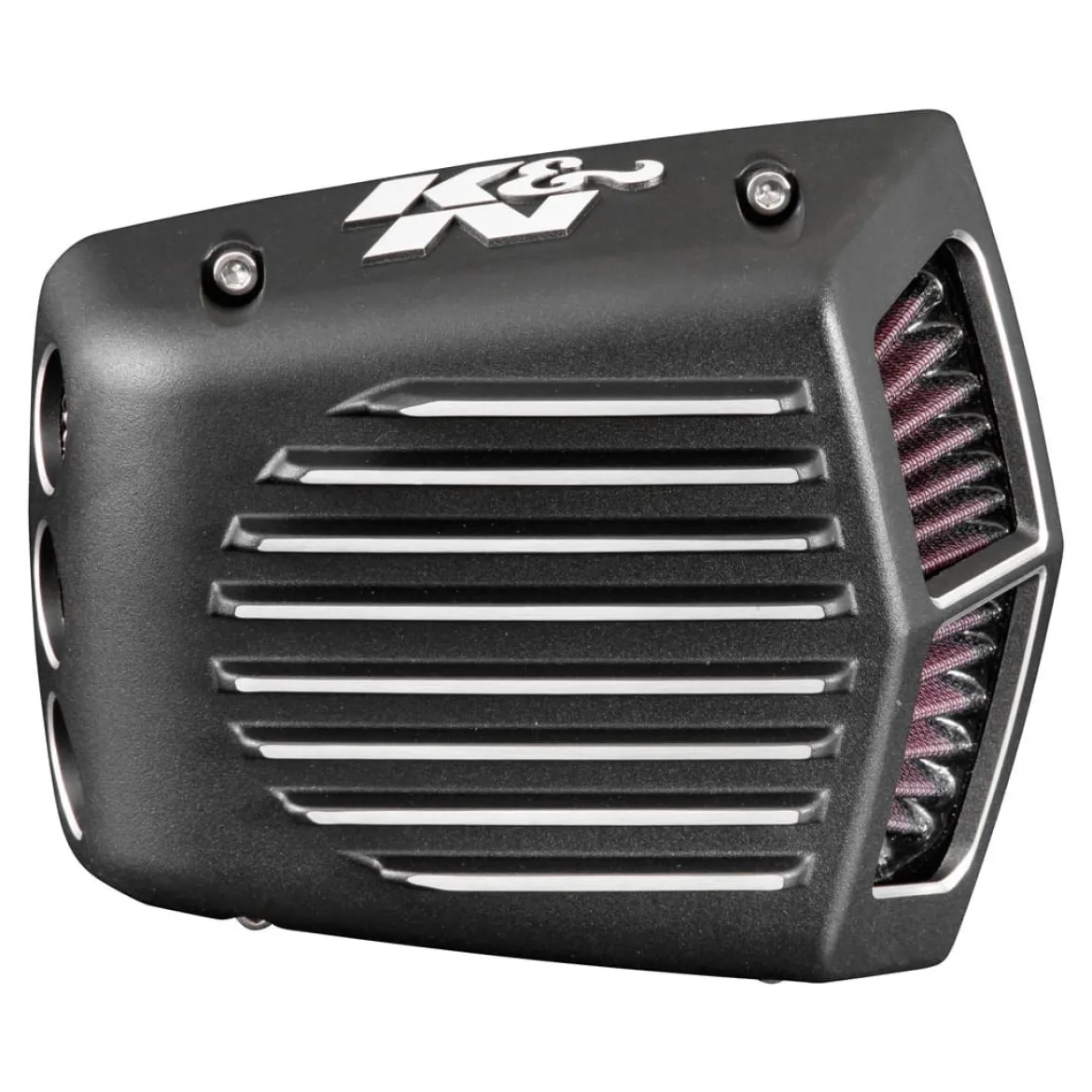 K&N Filters Intake System for Harley Davidson - Black-Top - Red Filter (KNNRK-3950)