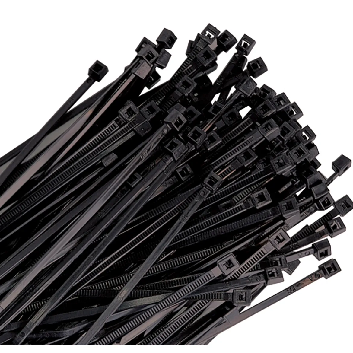 K-Tool Cable Zip Tie Black 11.5 lbs Tensile Strength 100 Pack (78110)