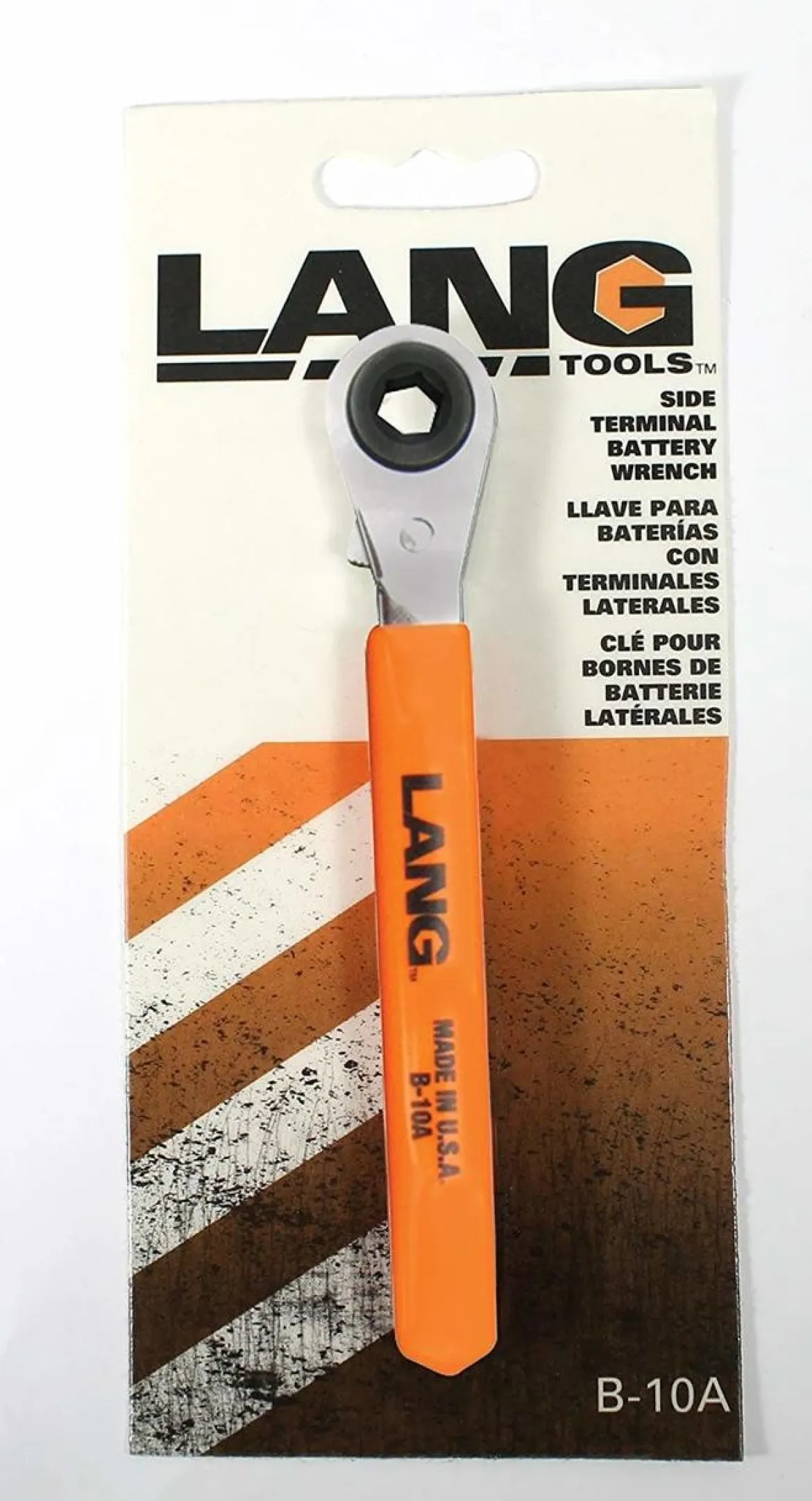 Lang Tools 5/16" Ratcheting Side Terminal Battery Wrench (B10A)