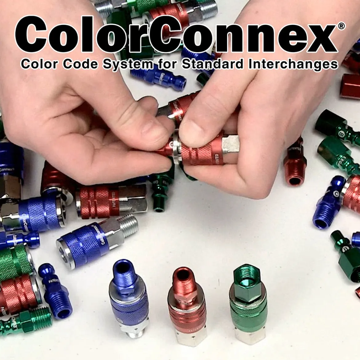 Legacy A73458D D 14Pc 1/4" Red Coupler & Plug