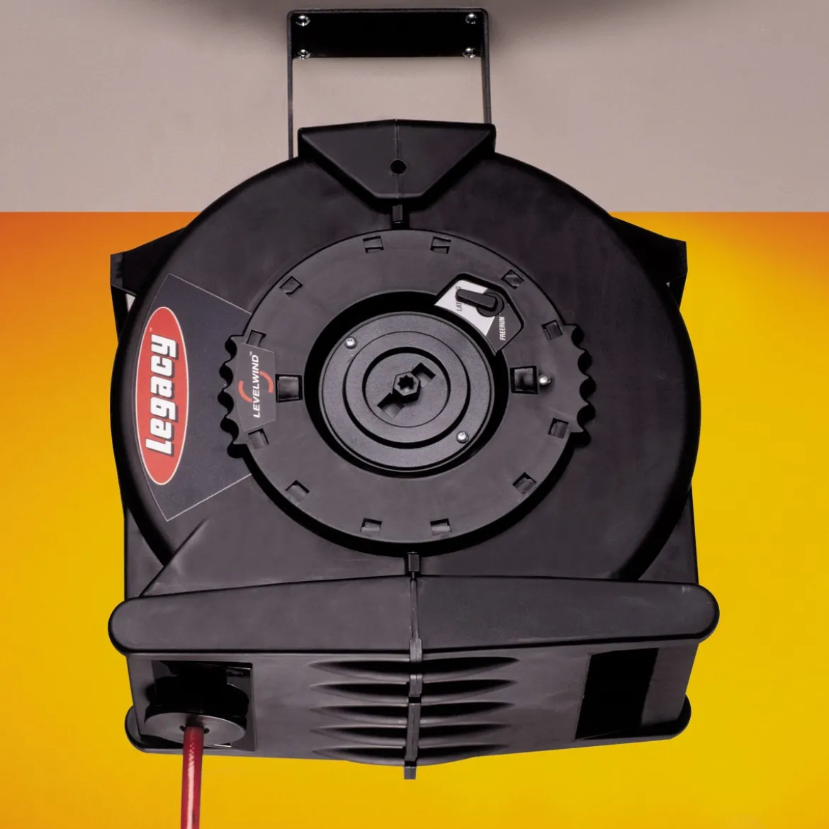 Legacy L8310 3/8 X 100' Air Hose Reel, Levelwind