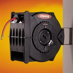 Legacy L8310 3/8 X 100' Air Hose Reel, Levelwind