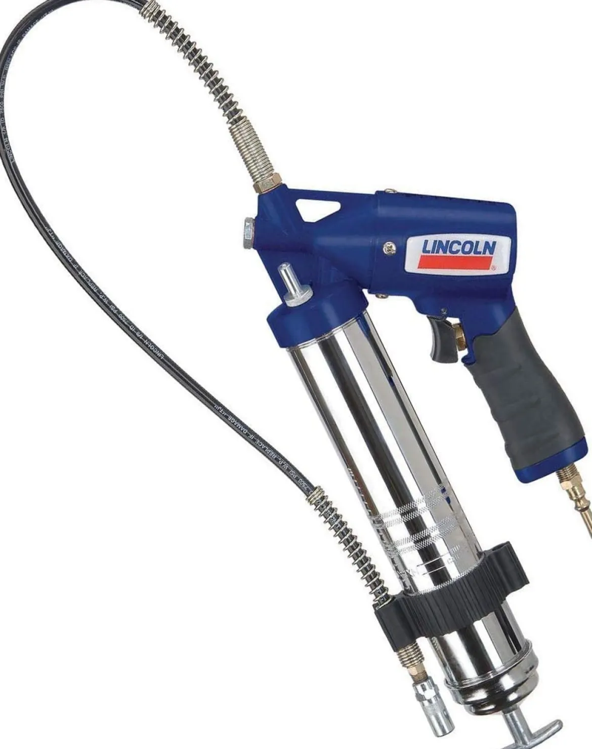 Lincoln 1162 Fully Automatic Heavy Duty Pneumatic Grease Gun, Air-Operated, Variable Speed Trigger