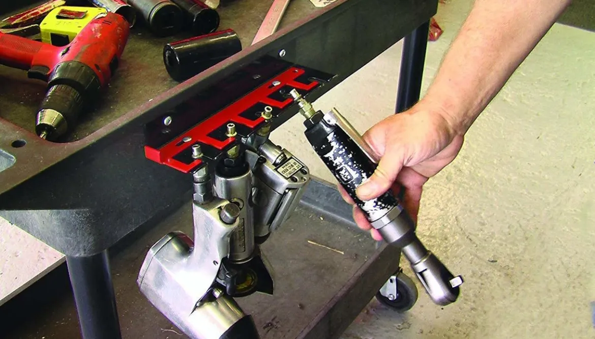 Lisle 10" Locking Air Tool Holder (49960)