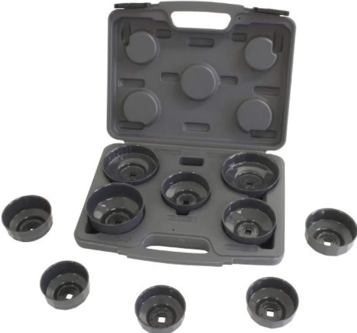 Lisle 61450 10-Piece HD End Cap Wrench Set