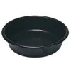 Lisle Black Plastic Oil Drain Pan, 6 Quart (17932)