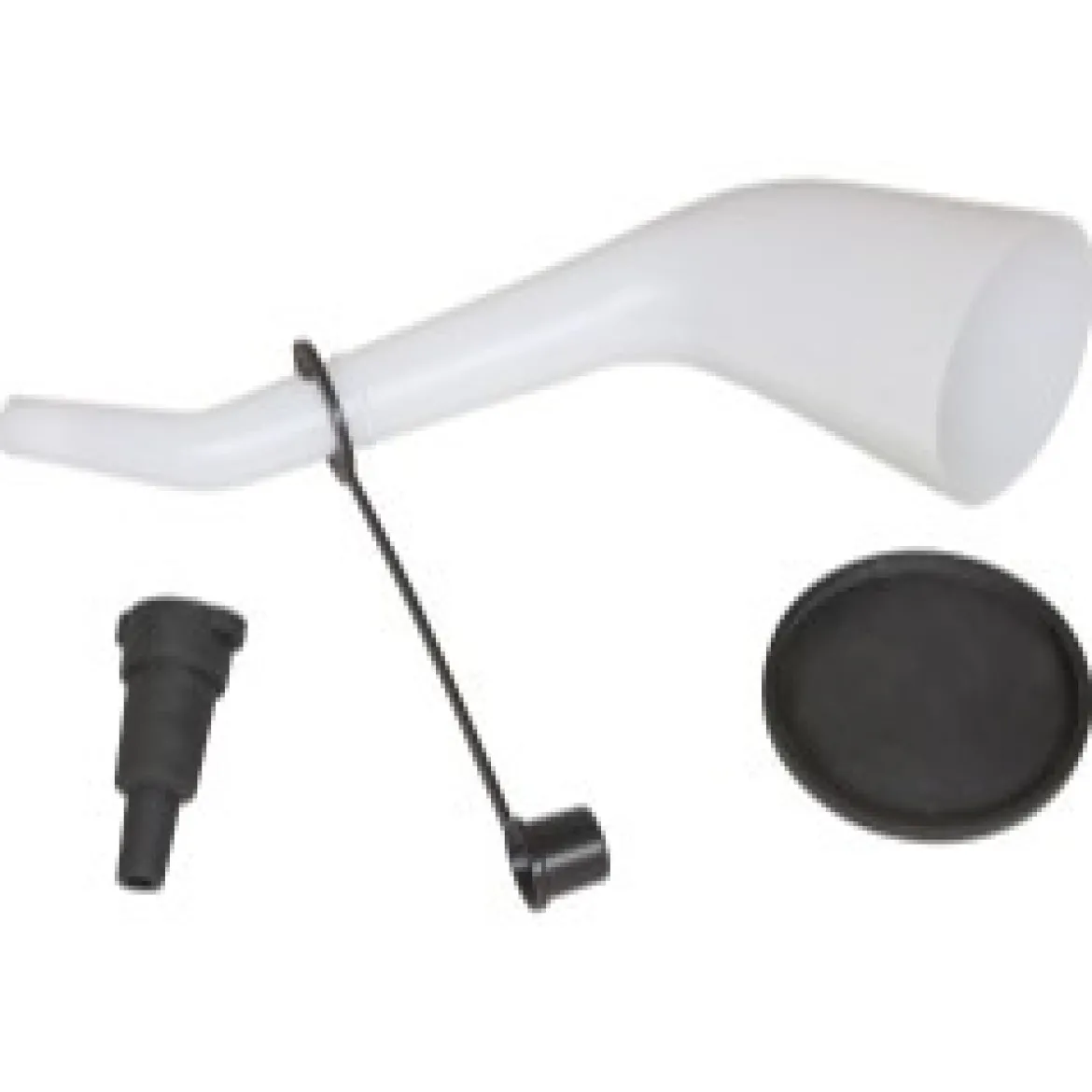 Lisle Offset Funnel with Spout Cap and Lid (18232)